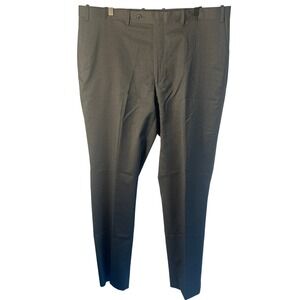 Peter Millar‎ Harker Flat Front Solid Stretch Wool Dress Pants Charcoal 40R NWT